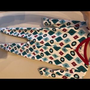 Christmas kickee pajamas